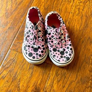 Toddler Minnie Mouse Polkadot Vans